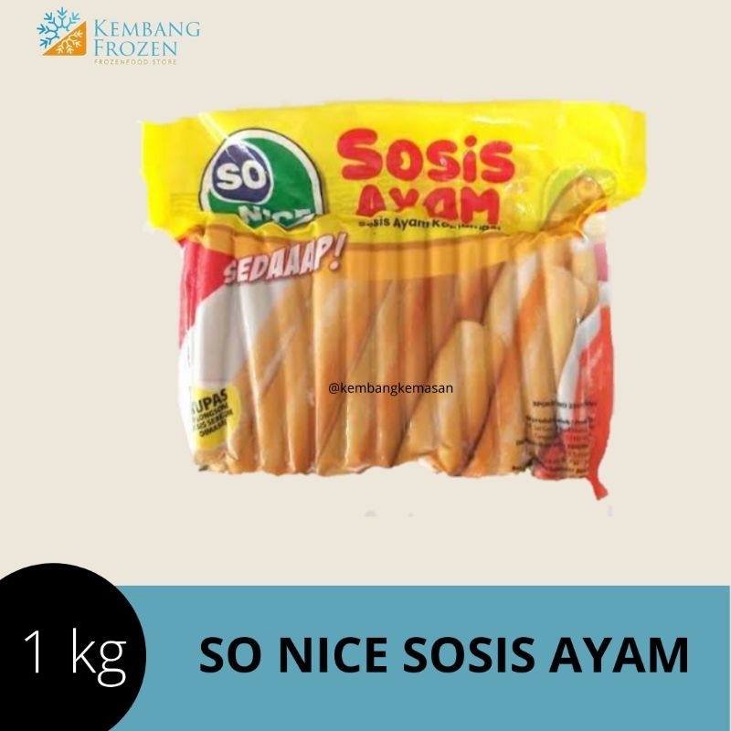 

sonice sosis ayam 1kg