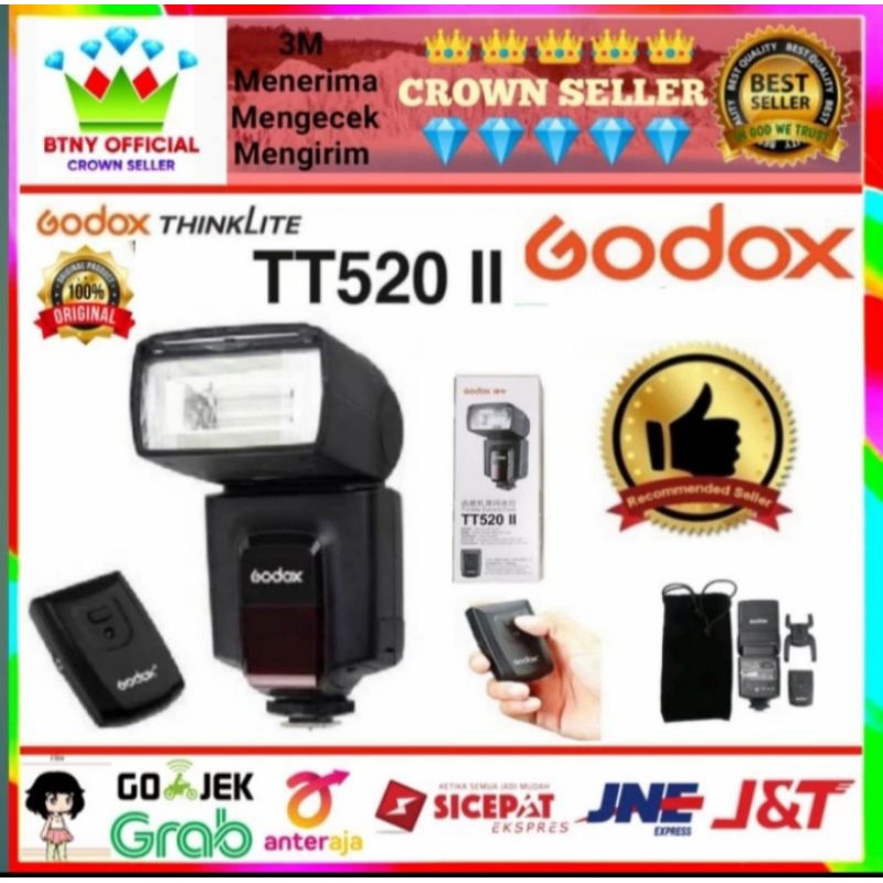Flash Godox TT520 II GODOX FLASH TT520II