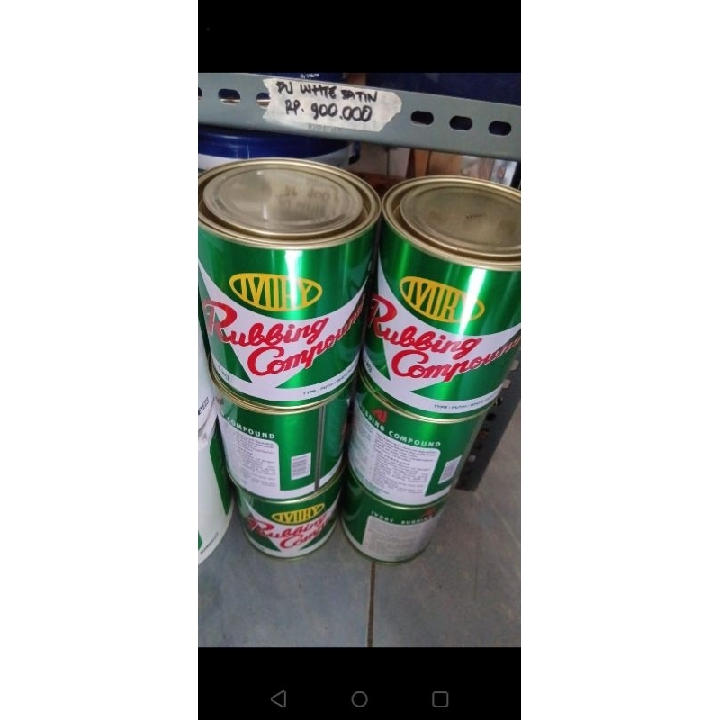 ivory Rubbing Compound