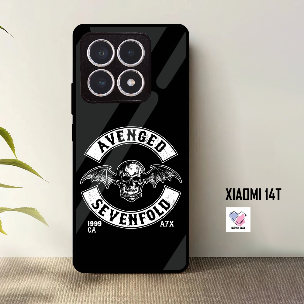 [TH11]  Case Glossy Case | XIAOMI 14T | CASE KEKINIAN LUCU |  Casing Hp Kilau Motif AVENGED SEVENFOL