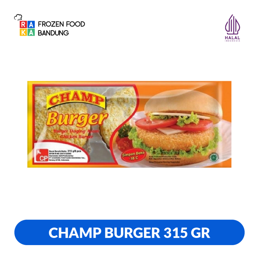 

CHAMP BURGER 315 GR