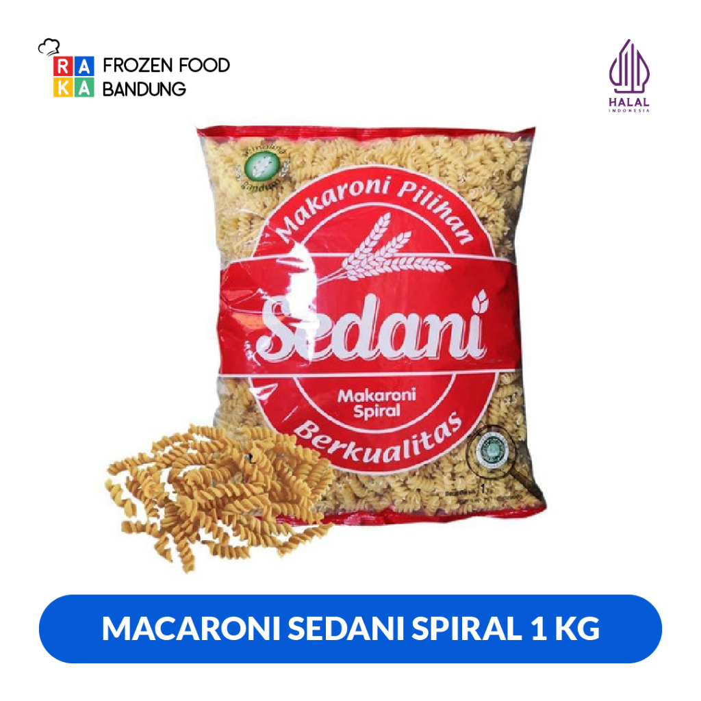 

Macaroni Sedani Spiral 1 Kg