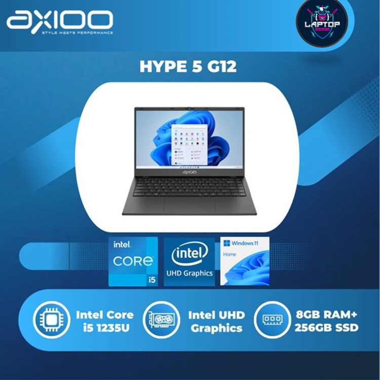 AXIOO HYPE 5 G12 I5 1235 8GB/16GB 256GB DOS 14.0FHD IPS