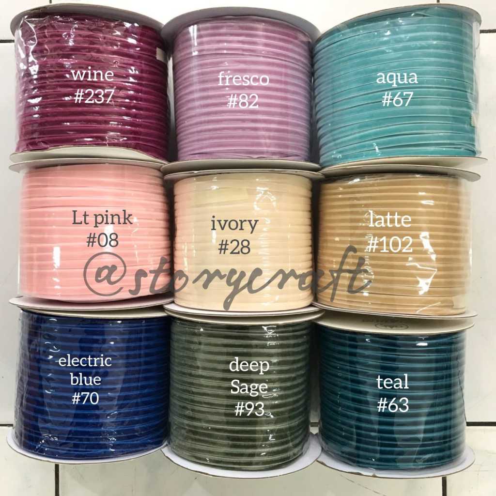 

10YARD & 25YARD - 6mm | PITA VELVET POLOS/PITA BLUDRU
