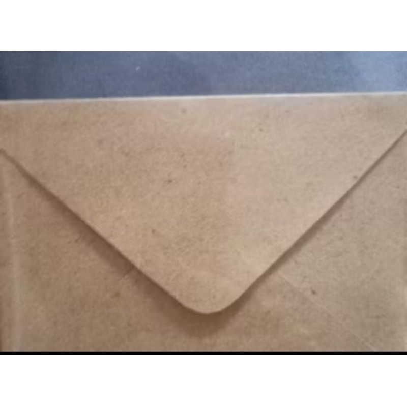 

Amplop coklat vintage kertas samson polos