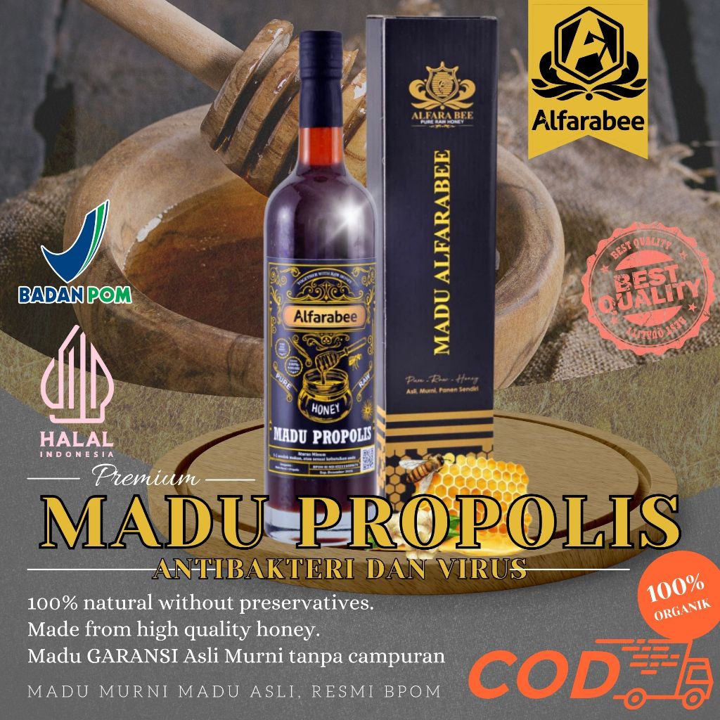 

alfarabee madu propolis mempercepat proses penyembuhan dari sakit dan antivirus anti bakteri