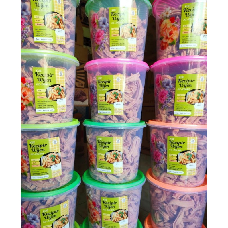 

Kue Kecipir Wijen A-Z-12345 Kemasan toples 700gr