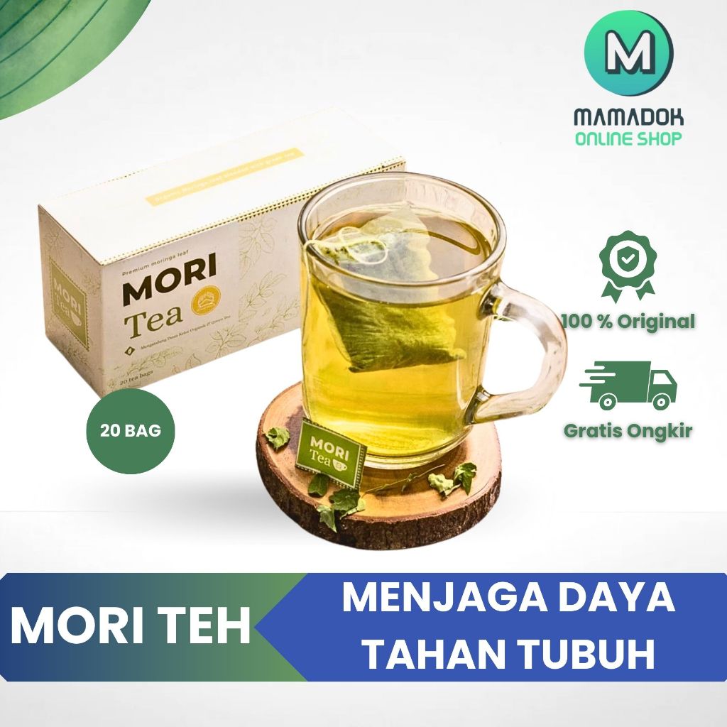 

Mori Tea Teh Celup Daun Kelor isi 20 Kantong