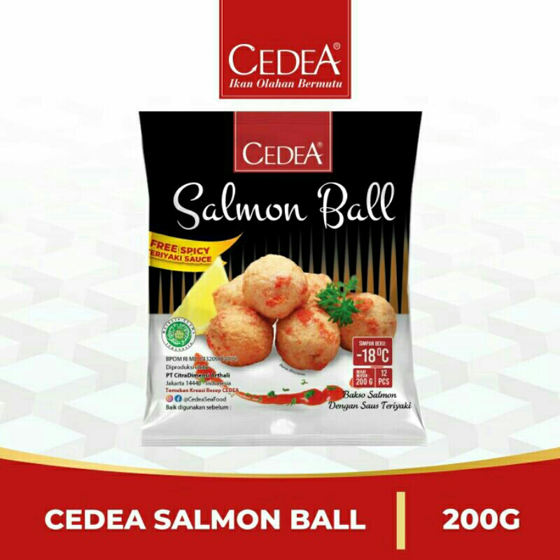 

CEDEA SALMON BALL 250 GR, SALMON BALL