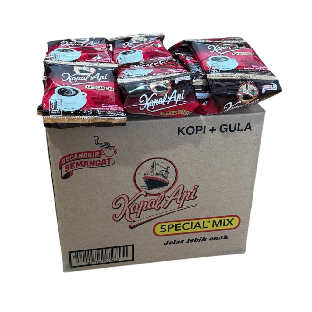 

Kopi Kapal Api Special Mix Per 1 Dus Isi 12 Renceng