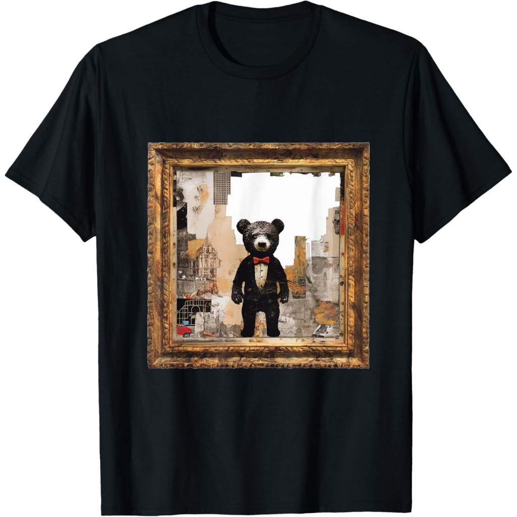 Karya Seni Beruang - Kaos Beruang Seni Hewan