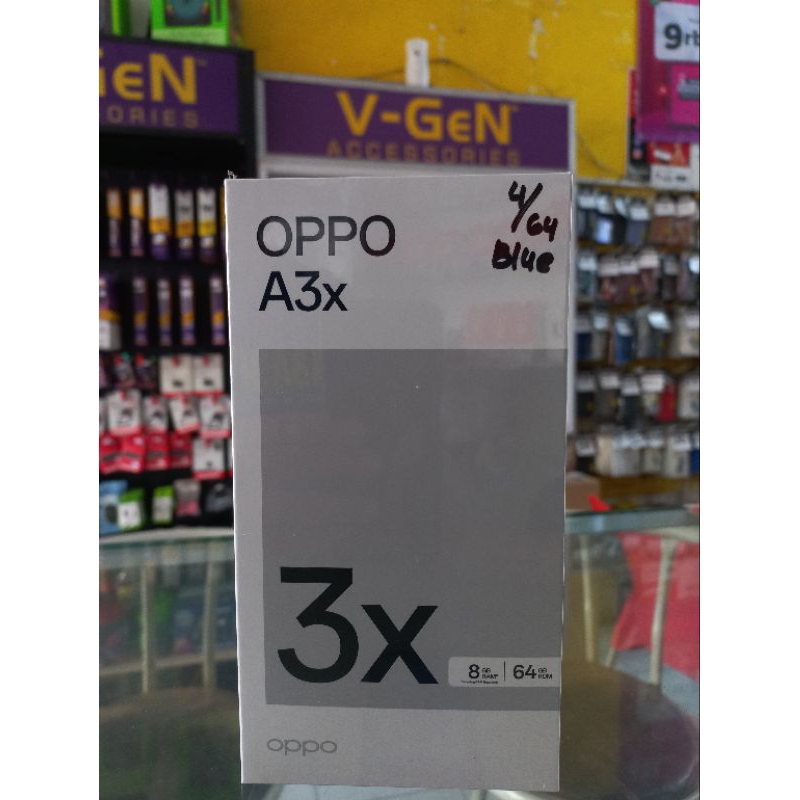 OPPO A3X RAM 8 GB ROM 64 GB