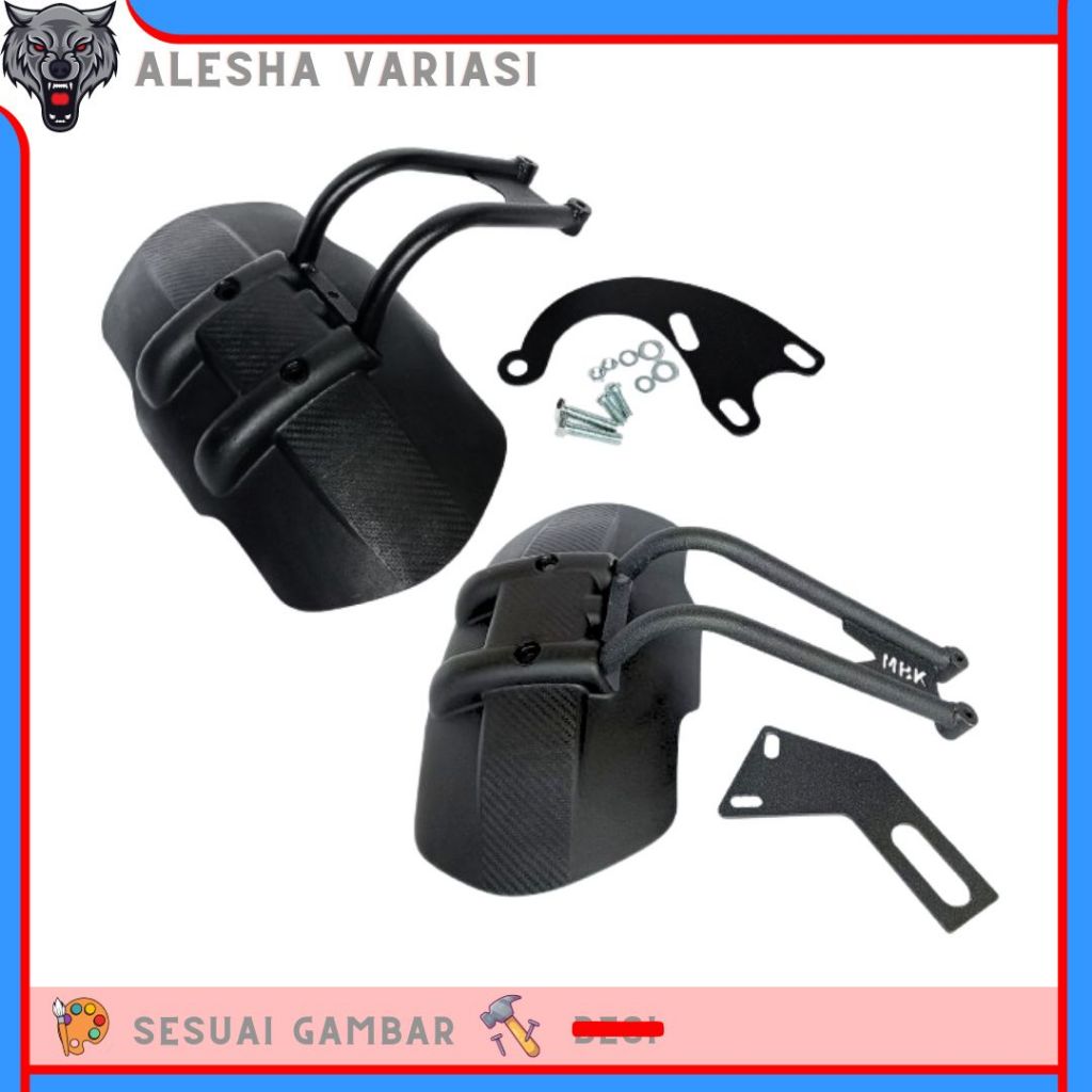 MUDGUARD PCX 150 160 VARIO 125 OLD NEW AEROX 115 155 ADV 150 Z250 NINJA 250 CONNECTED NINJA RR MONO