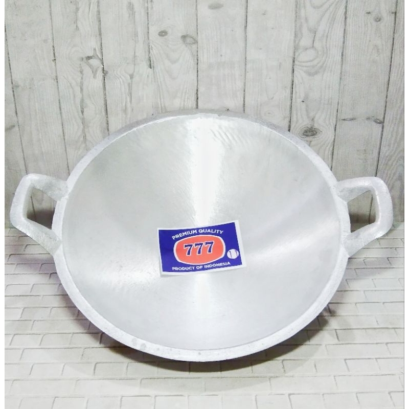 KUALI ALUMINIUM 777 / KUALI PLAT ALUMINIUM / KUALI GULAI / KUALI GORENG - 777
