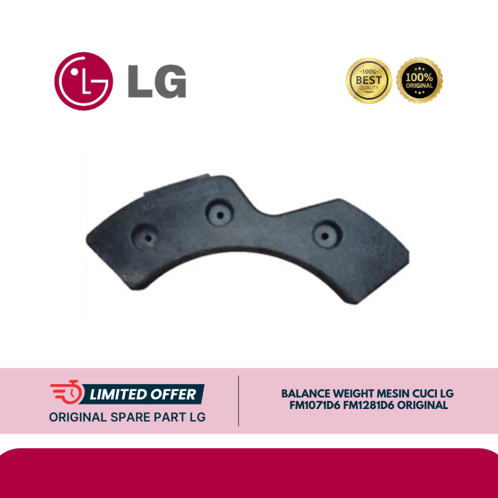 BALANCE WEIGHT MESIN CUCI LG FM1071D6 FM1281D6 ORIGINAL