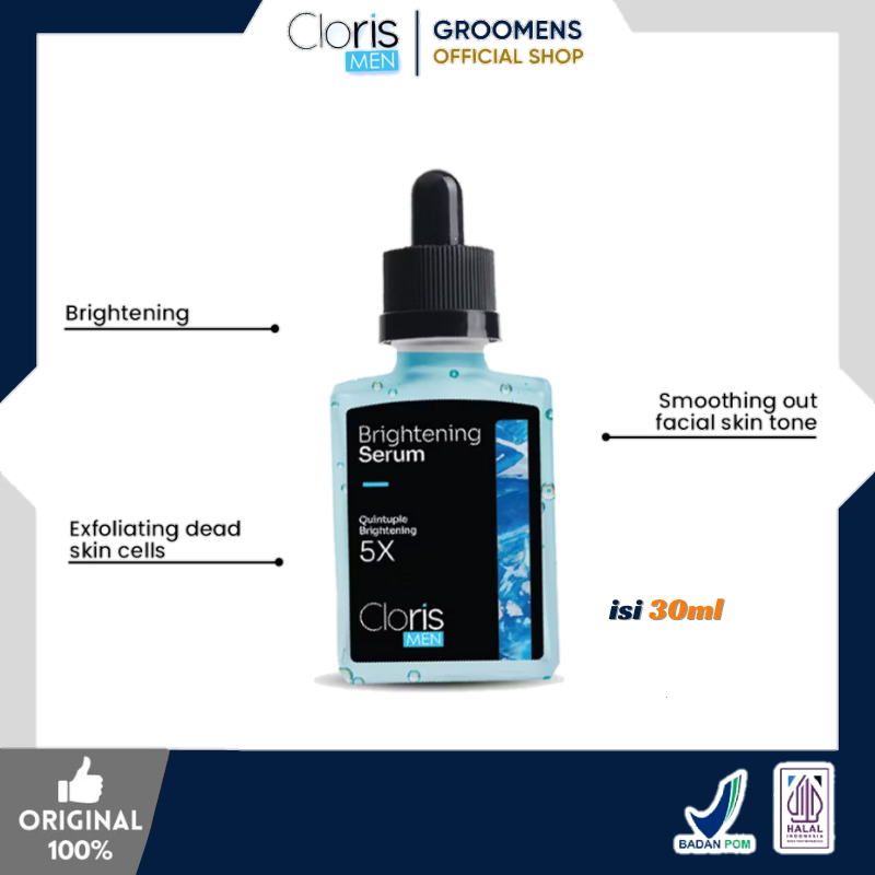 CLORISMEN SERUM Brightening - Serum Pemutih Wajah Pria