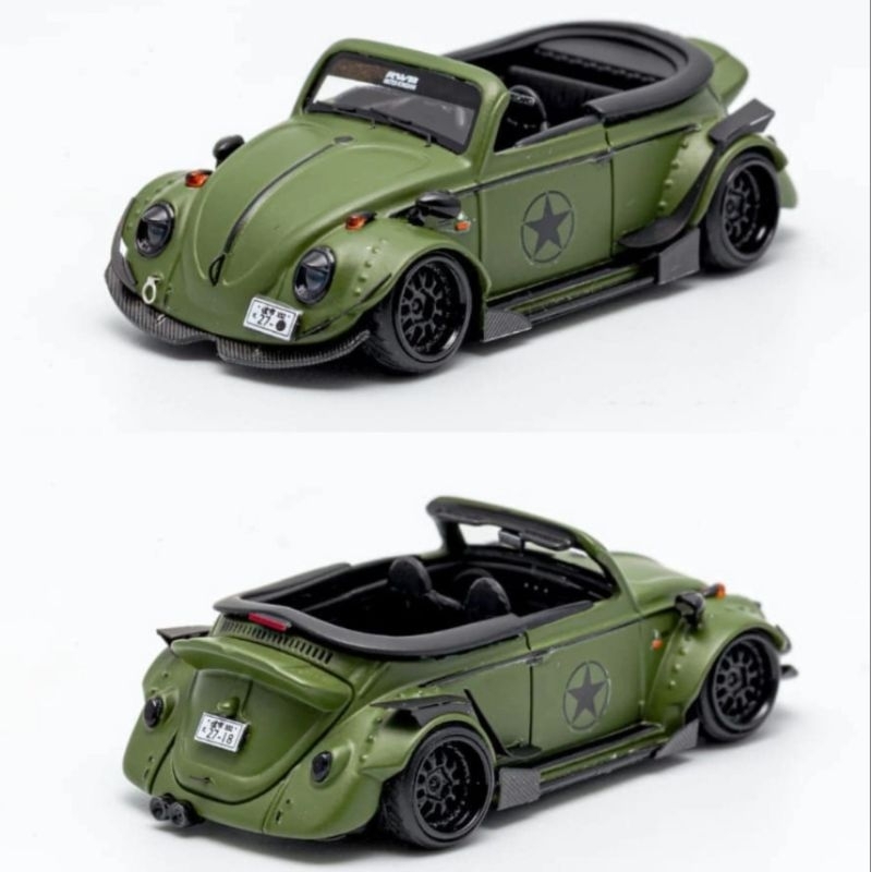 inspire mlModel RWB volkswagen beetle robert design green army fighter MCE TPC HKM lbwk mini GT
