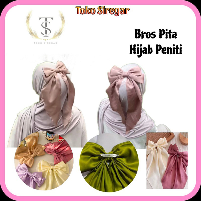 TS || BROS PITA HIJAB PENITI // PITA PANJANG // AKSESORIS HIJAB