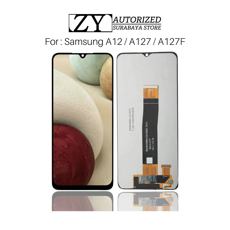 ZY - Lcd Samsung A12 / A127 / A127F Fullset Touchscreen Original
