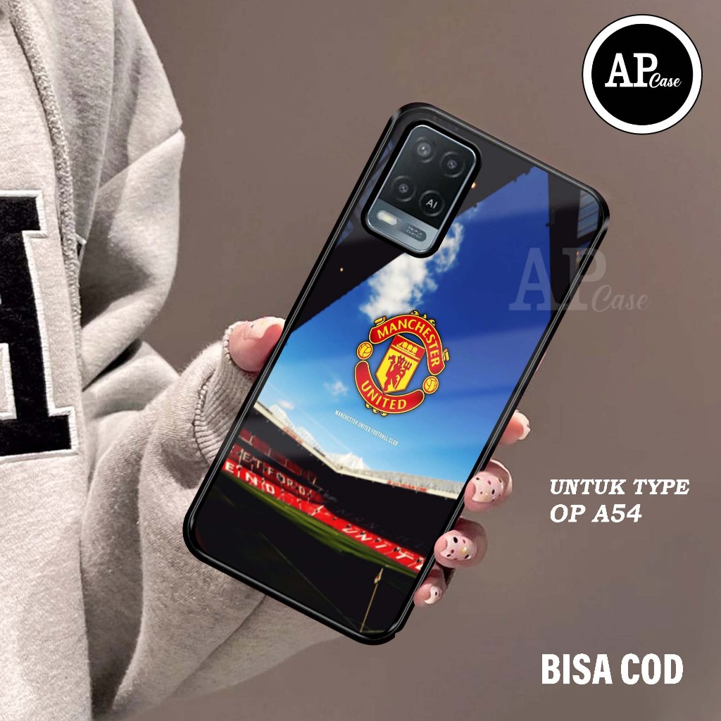 Case OPPO A54 (Motif BOLA) Ap Case AC Terbaru softcase dan hardcase glossy - Custom Case - Casing - 