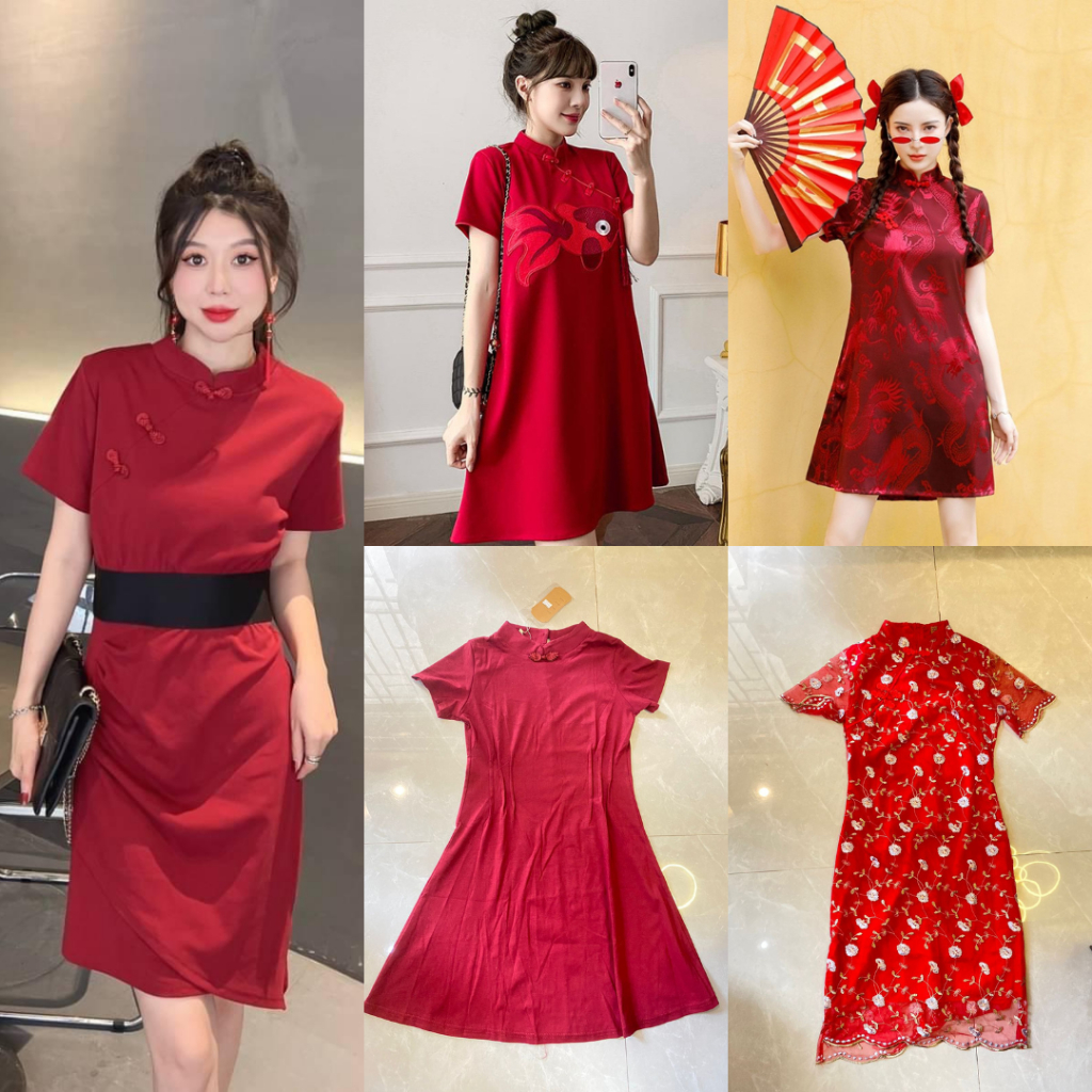[PREMIUM CUCI GUDANG] DRESS IMLEK / PAKAIAN WANITA IMPORT ORI BANGKOK