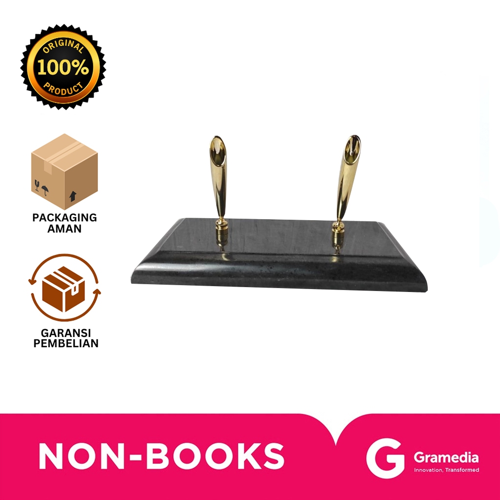 

Gramedia Bali - MARBLE PEN HOLDER BLACK