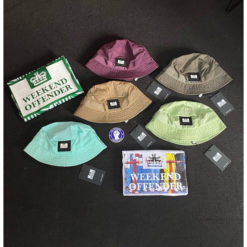 Ready stok Bucket Hats Weekend Offender Original100%