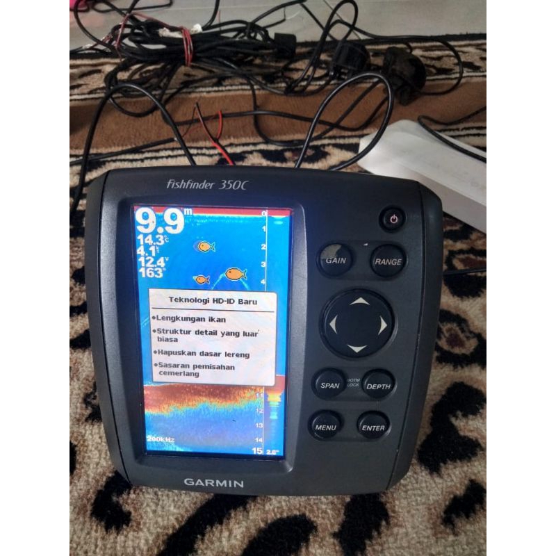 fishfinder garmin 350c