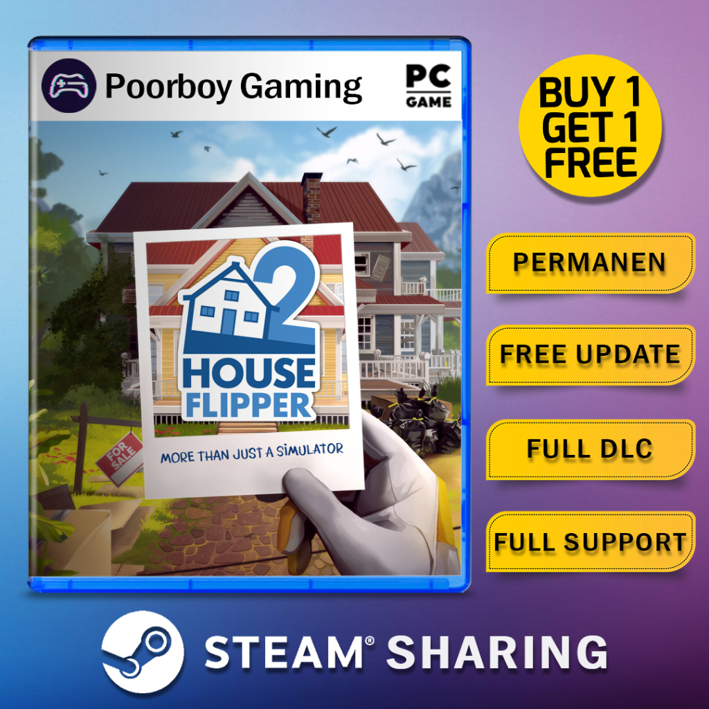 HOUSE FLIPPER 2 PC ORIGINAL GAME