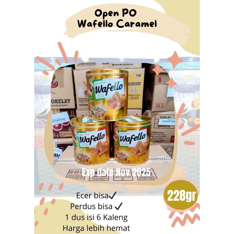 

Wafello Caramel Open PO 228gr