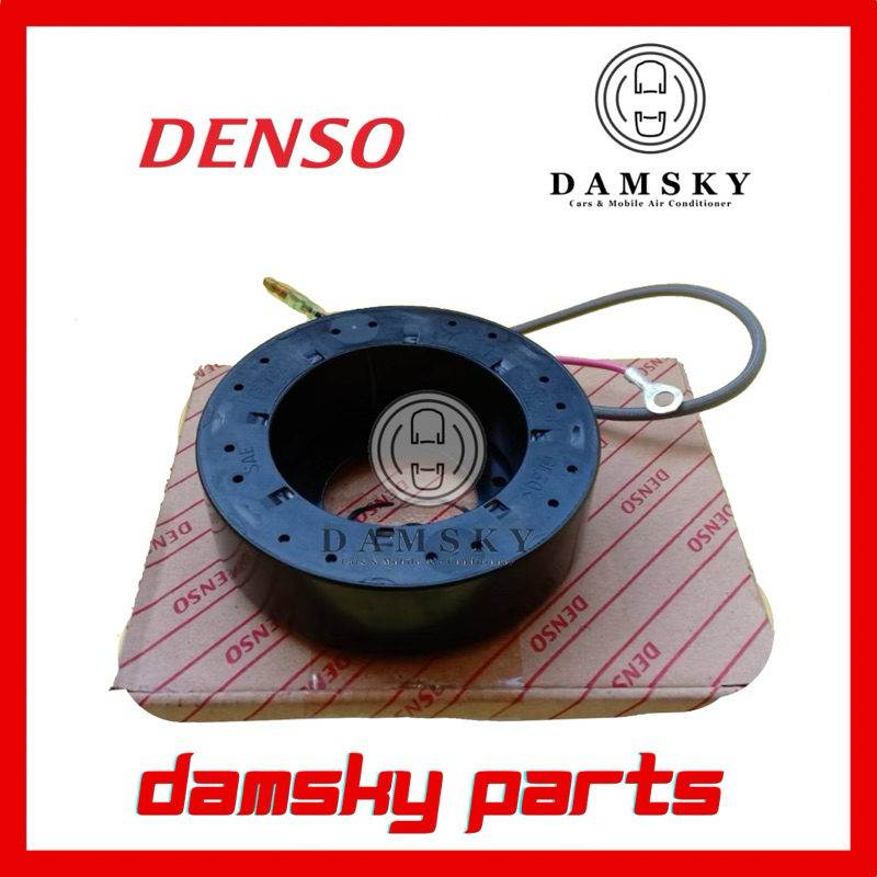 Spull Magnet Stator Compressor AC Mobil TC Twincam Hino 500, ELF, Truk 24 Volt 10PA DENSO ASLI / OEM