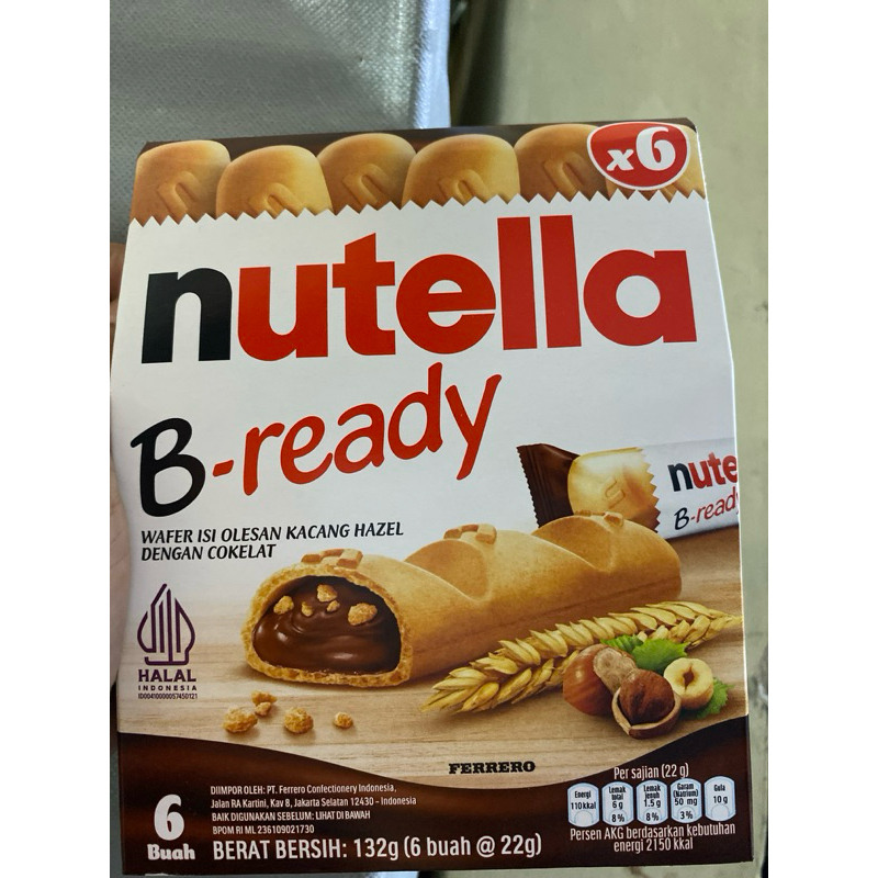 

NUTELLA B READY isi 6pcs