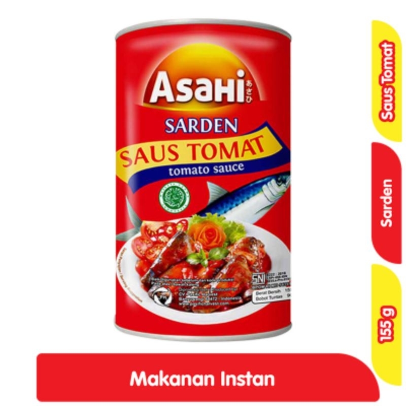 

Asahi Sarden Tomat Kaleng 155 g