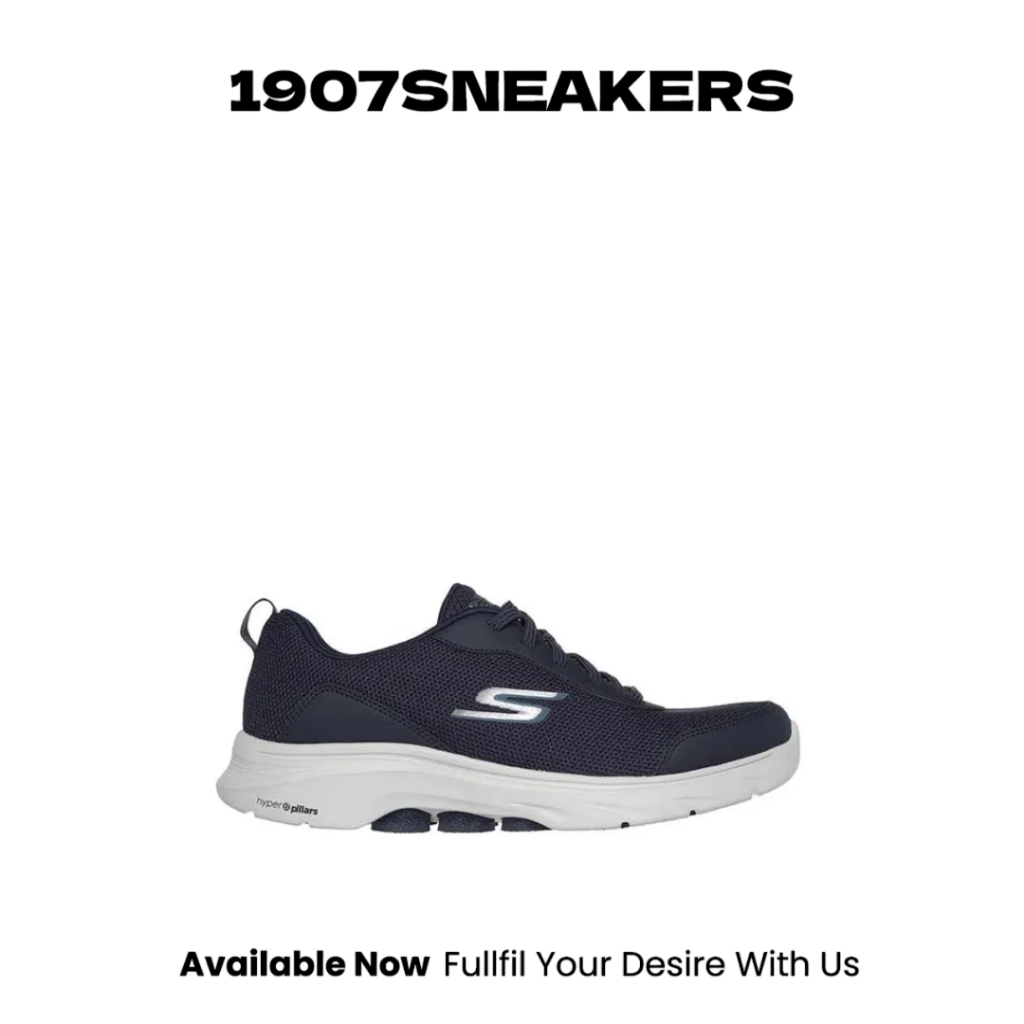 Sepatu Sneakers Pria Skechers Go Walk 7 - Navy ORIGINAL SKE216633NVO