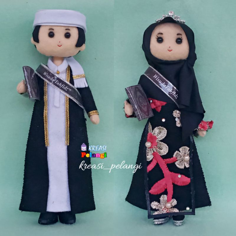 Boneka Wisuda Tahfidz Khotmil Qur'an