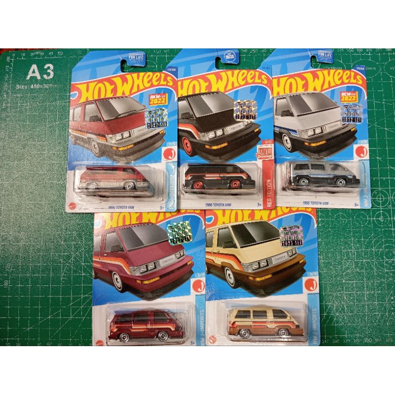 hot wheels fs toyota van