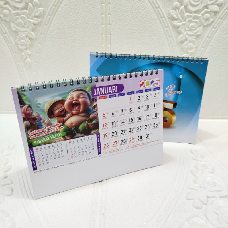 

Kalender Meja Duduk Gambar Inspirasi dan Motivasi Al ( ukuran 21 cm x 15.5cm) Tahun 2025