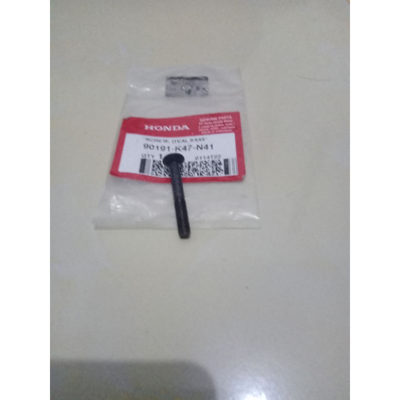 screw oval 6x45 baut jalu stang adv beat f1 beat pop beat sporty esp blade 110 pcx 125 cbu pcx 150 c