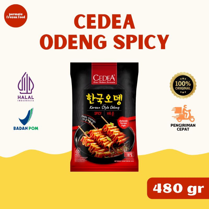 

CEDEA Korean Style Odeng Spicy 480 gr