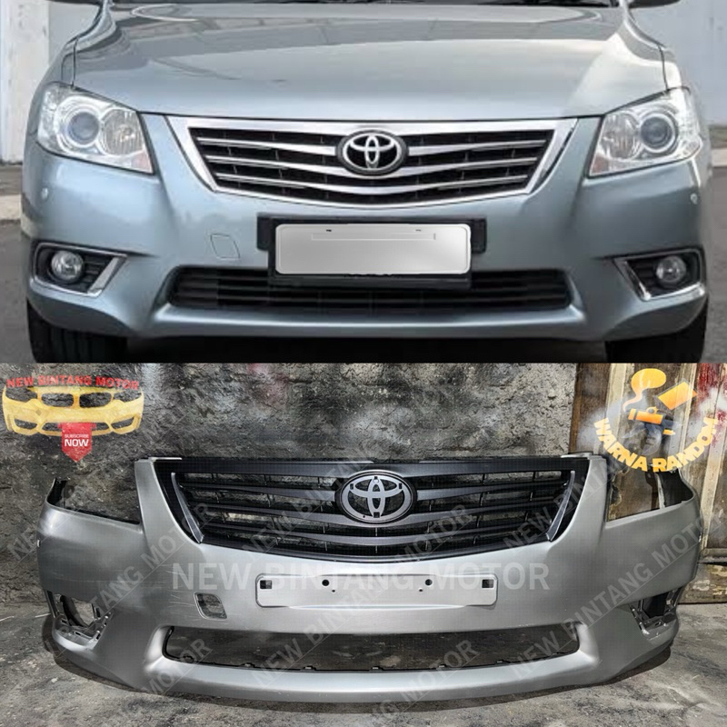 Bumper depan toyota camry 2010 facelift grill warna body original