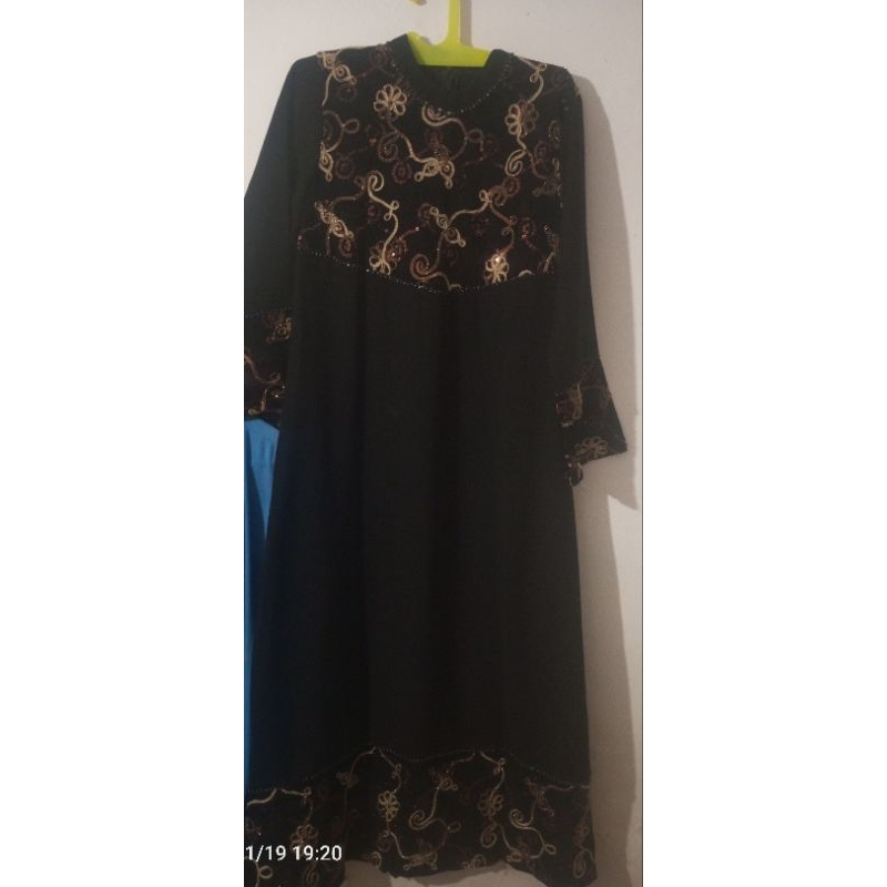 Preloved Gamis Hitam