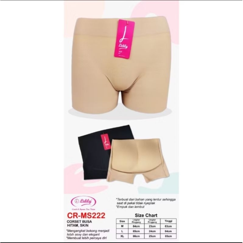 Celana Dalam Busa LYDYLY Seamless ( Busa Belakang Tidak Bisa Lepas )