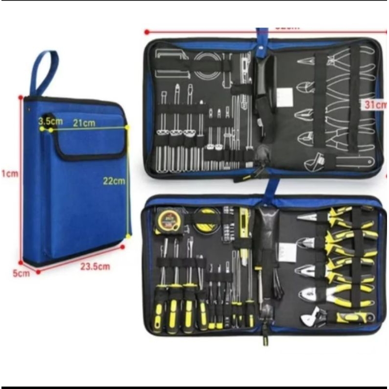 tas obeng lipat tas peralatan proyek bangunan dan tas peralatan listrik