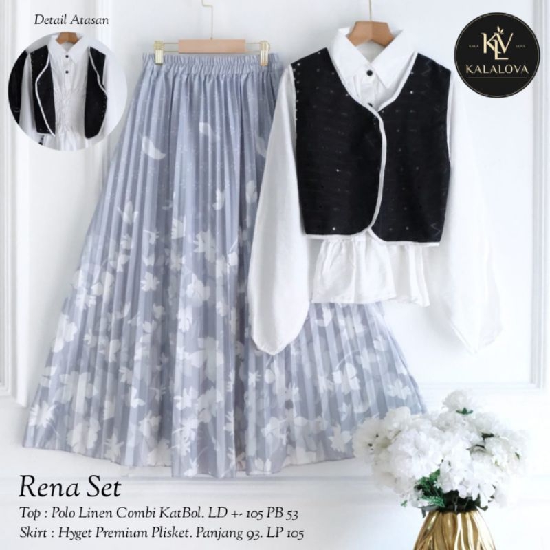 Rena Setelan Wanita Terbaru By Kalalova
