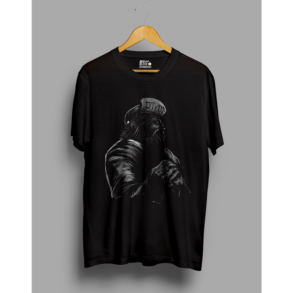 Kaos Pria Premium - Gorilla Famous Stars n Straps
