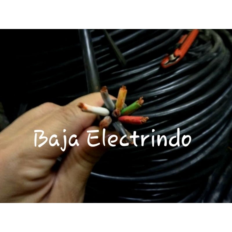 JEMBO Kabel Serabut isi 8 NYYHY 8x1,5mm @50meter Kabel Kontrol 8x1,5 8x1.5 mm NYYHY 8x1.5mm