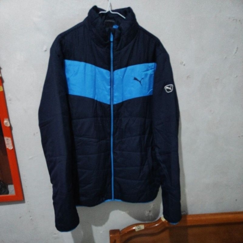 Jaket puffer Puma two tone colour