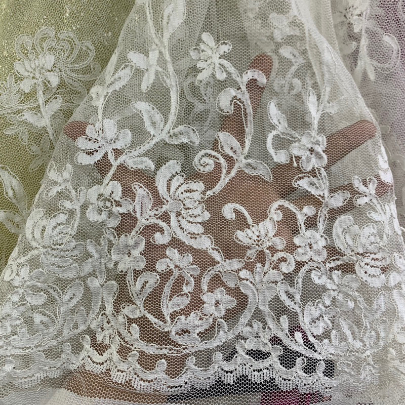 kain tulle bordir - kain tille bordir - kain tulle bordir premium