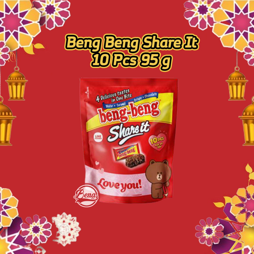 

COKLAT - BENG BENG SHARE IT ISI 10 PCS 95 GRAM