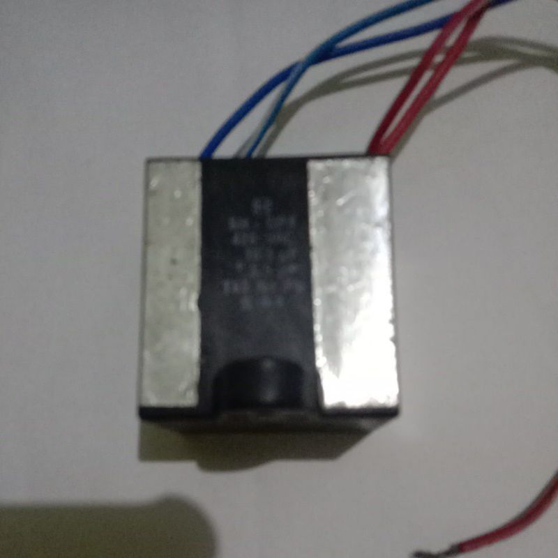 Kapasitor mesin cuci 2 Tabung Sharp ukuran 10.5 uF + 3.5 uF